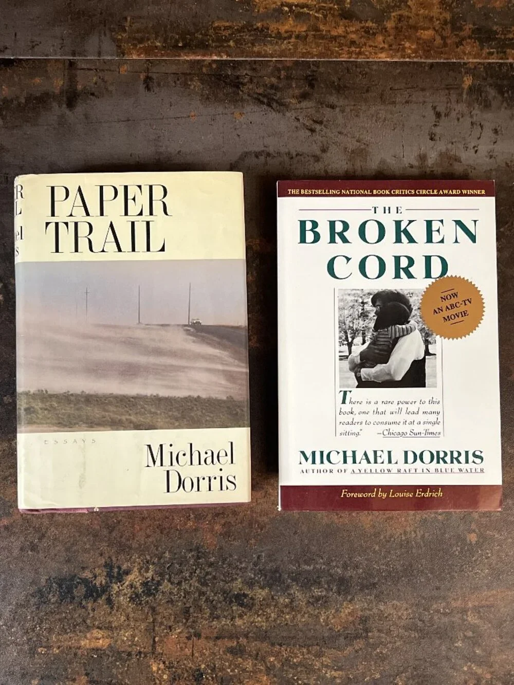 2-Book Michael Dorris Bundle: Paper Trail and The Broken Cord